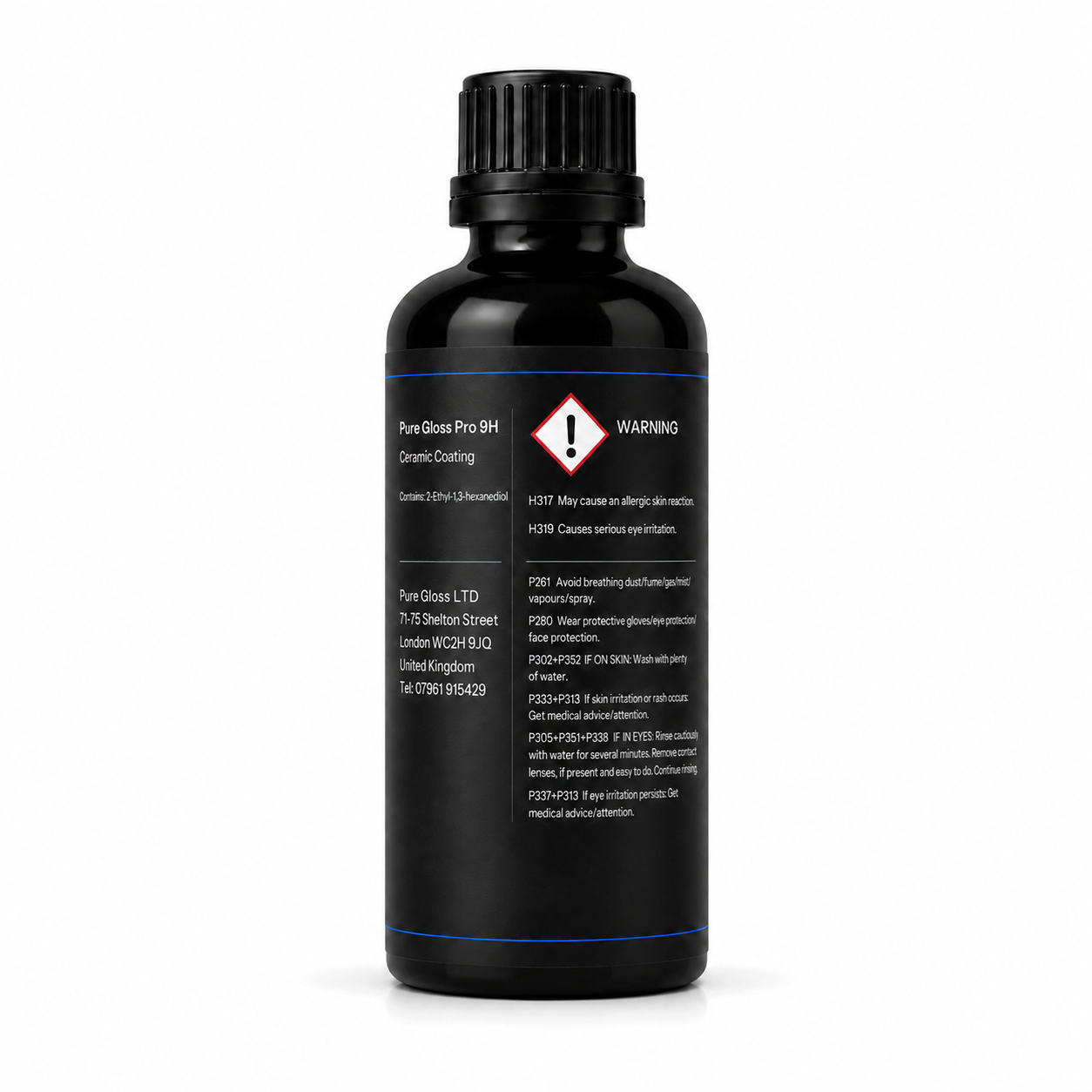 Pure Gloss Pro 9H Ceramic Coating for Cars – 50ml