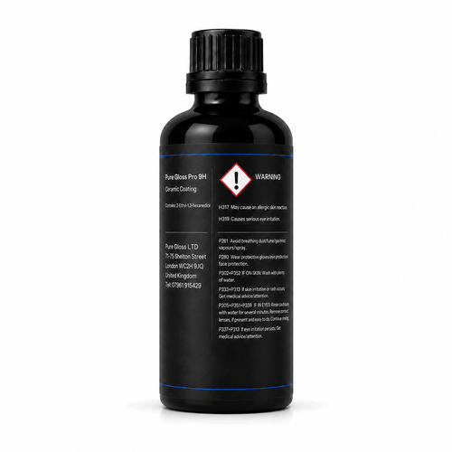 Pure Gloss Pro 9H Ceramic Coating for Cars – 50ml