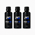 Three 50ml bottles in the Pure Gloss Pro 9H ceramic coating bundle