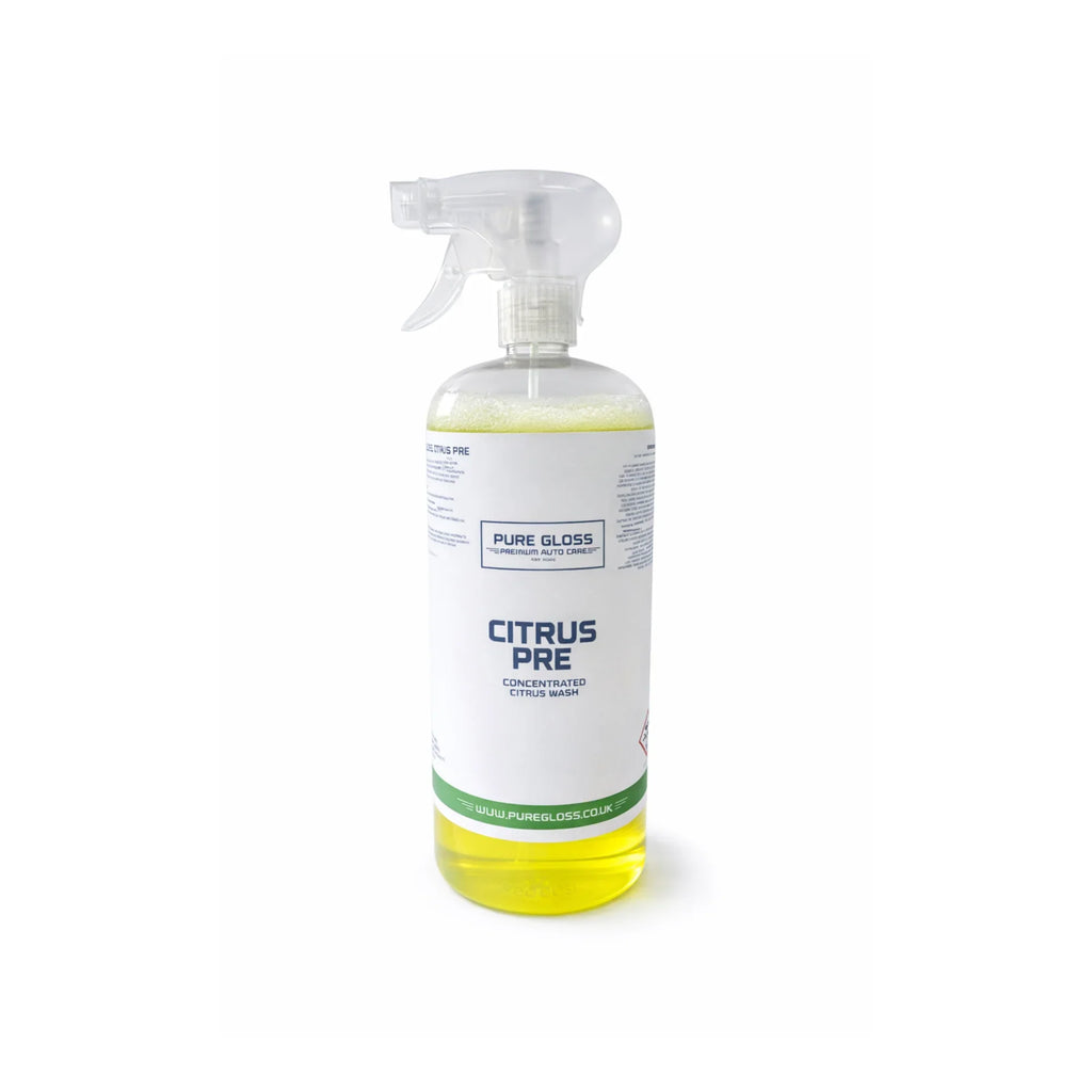 Citrus Pre concentrated citrus car wash spray bottle for car detailing